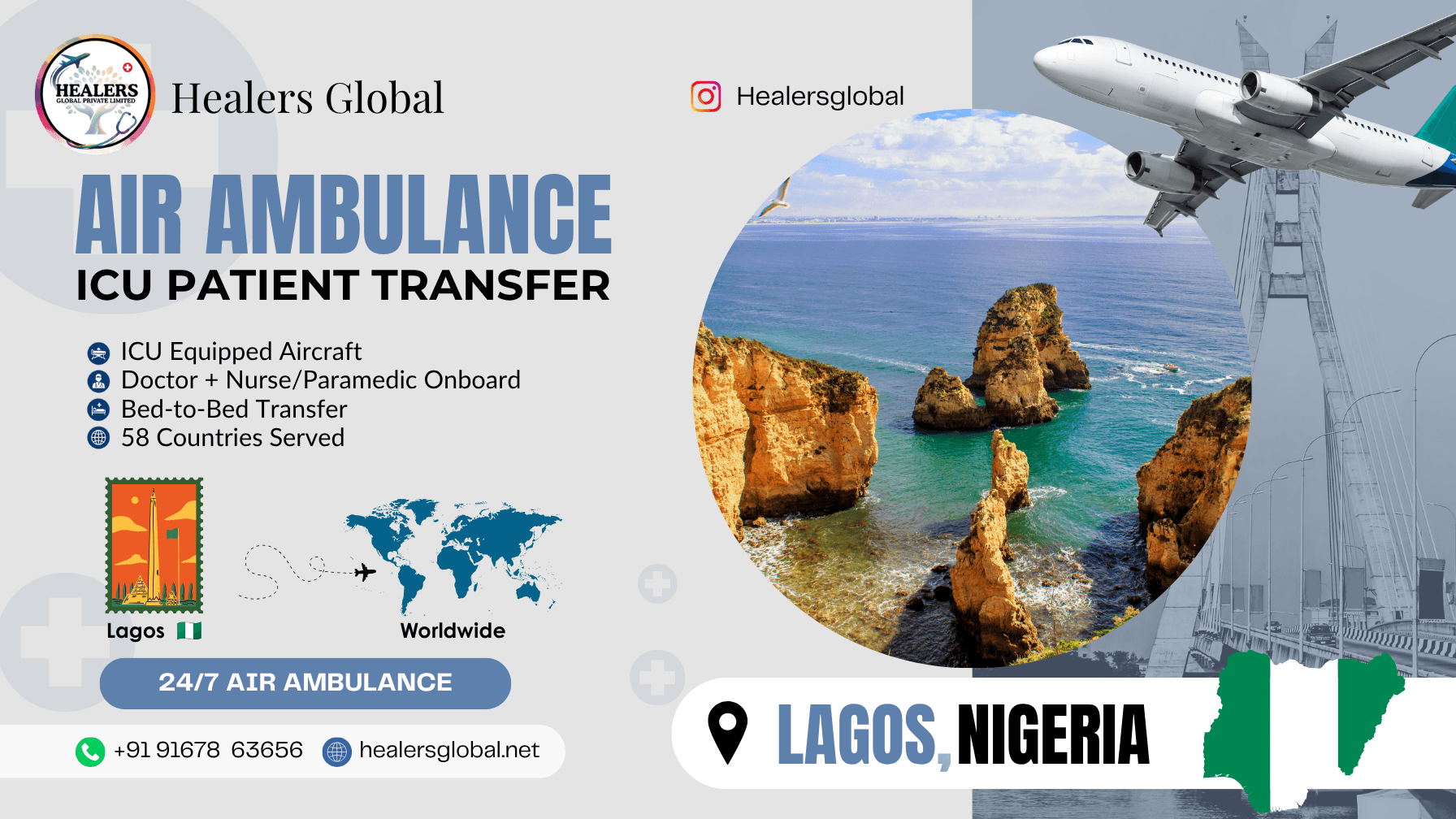 Air Ambulance Service in Lagos, Nigeria